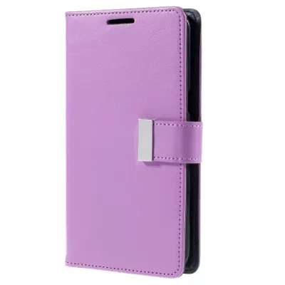 Mercury Rich Diary Plånboksfodral till Samsung Galaxy S6 Edge Plus - Lila