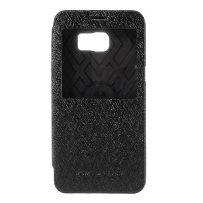 Mercury Wow Bumper fodral till Samsung Galaxy S6 Edge+ (Svart)