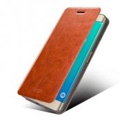 Mofi Mobilfodral till Samsung Galaxy S6 Edge Plus - Brun