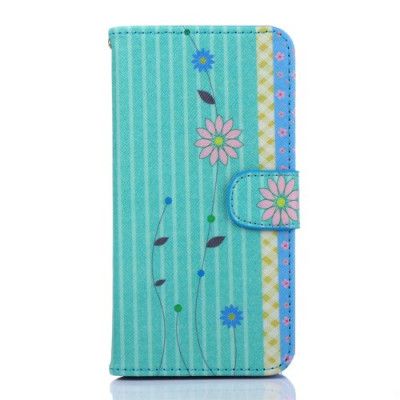 Plånboksfodral till Samsung Galaxy S6 Edge Plus - Blommor