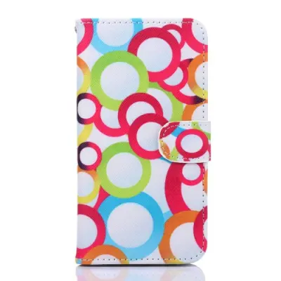 Plånboksfodral till Samsung Galaxy S6 Edge Plus - Cirklar