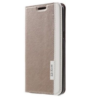 Plånboksfodral till Samsung Galaxy S6 Edge Plus - Gold