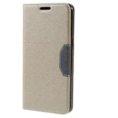 Plånboksfodral till Samsung Galaxy S6 Edge Plus - Gold