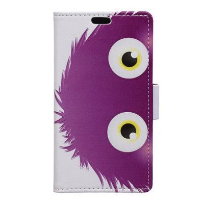 Plånboksfodral till Samsung Galaxy S6 Edge Plus - Lila Djur