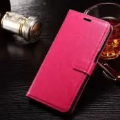 Plånboksfodral till Samsung Galaxy S6 Edge Plus - Magenta