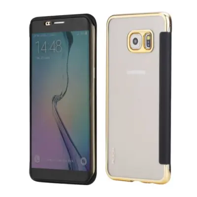 Rock DR. V Mobilfodral till Samsung Galaxy S6 Edge Plus - Gold