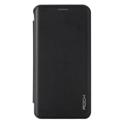 Rock Touch Mobilfodral till Samsung Galaxy S6 Edge Plus - Svart