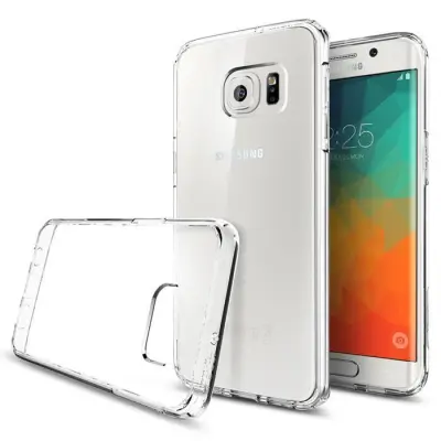 SPIGEN Ultra Hybrid Skal till Samsung Galaxy S6 Edge Plus - Crystal