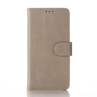 Vintage Plånboksfodral till Samsung Galaxy S6 Edge Plus - Beige