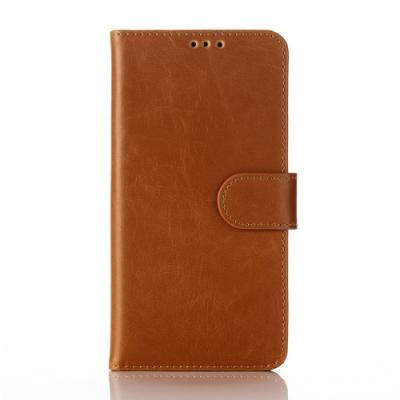 Vintage Plånboksfodral till Samsung Galaxy S6 Edge Plus - Brun