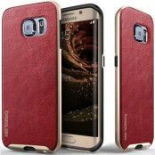 Caseology Envoy Series BaksideSkal till Samsung Galaxy S6 Edge - Röd