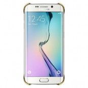 Clear Cover till Samsung Galaxy S6 Edge - Guld