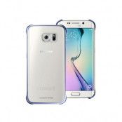 Clear Cover till Samsung Galaxy S6 Edge - Mörkblå