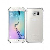 Clear Cover till Samsung Galaxy S6 Edge - Silver