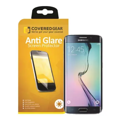 CoveredGear Anti-Glare skärmskydd - Samsung Galaxy S6 Edge (2PACK)