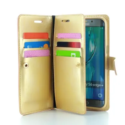 CoveredGear Liberty Wallet till Samsung Galaxy S6 Edge+ (Guld)