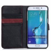 CoveredGear Plånboksfodral till Galaxy S6 Edge+ - Svart