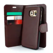 CoveredGear Signature Plånboksfodral till Samsung Galaxy S6 Edge - Brun