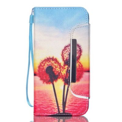 Detachable 2 in 1 Plånboksfodral till Samsung Galaxy S6 Edge - Dandelion