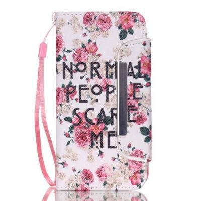 Detachable 2 in 1 Plånboksfodral till Samsung Galaxy S6 Edge - Normal People