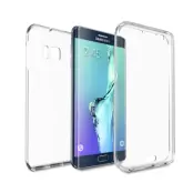 Full-body avtagbar front och baksideskal till Samsung Galaxy S6 Edge+ (Clear)