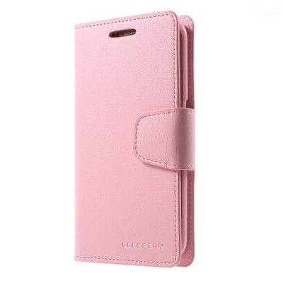 Mercury Sonata Plånboksfodral till Samsung Galaxy S6 Edge - Rosa