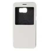 Mercury Wow Bumper fodral till Samsung Galaxy S6 Edge+ (Vit)