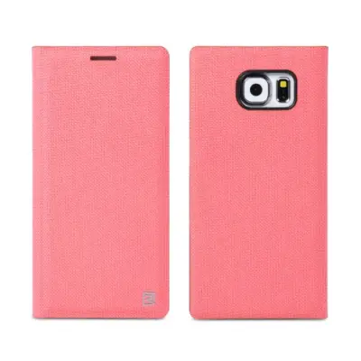 Remax Jacob Plånboksfodral till Samsung Galaxy S6 / S6 Edge - Rosa