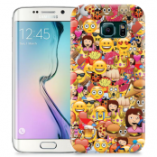 Skal till Samsung Galaxy S6 Edge + - Emoji - Kollage
