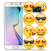 Skal till Samsung Galaxy S6 Edge + - Emoji - Smileys