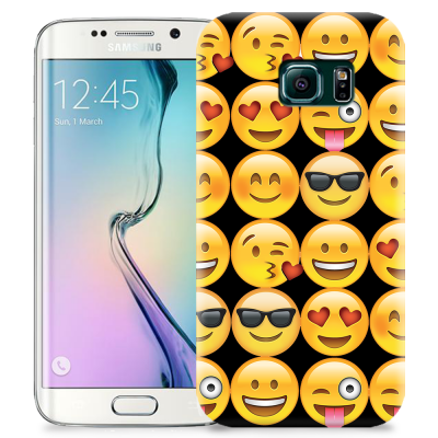 Skal till Samsung Galaxy S6 Edge + - Emoji - Smileys