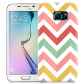 Skal till Samsung Galaxy S6 Edge + - Färgade ränder