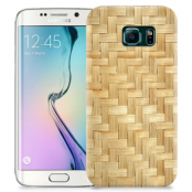 Skal till Samsung Galaxy S6 Edge + - Flätat trä