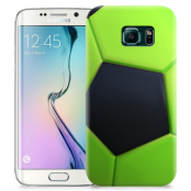 Skal till Samsung Galaxy S6 Edge + - Fotboll - Grön