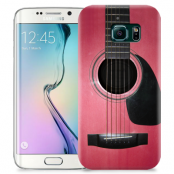 Skal till Samsung Galaxy S6 Edge + - Guitar Pink