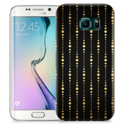 Skal till Samsung Galaxy S6 Edge + - Gulddrapperi
