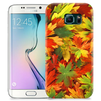 Skal till Samsung Galaxy S6 Edge + - Höstlöv