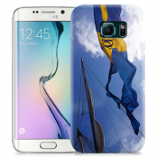 Skal till Samsung Galaxy S6 Edge + - Hissad flagga