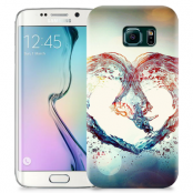 Skal till Samsung Galaxy S6 Edge + - Hjärta - Vatten