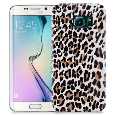 Skal till Samsung Galaxy S6 Edge + - Leopard oljefärg