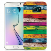 Skal till Samsung Galaxy S6 Edge + - Målade brädor