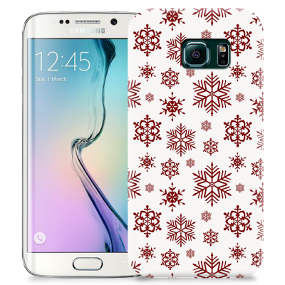 Skal till Samsung Galaxy S6 Edge + - Mönster - Flakes