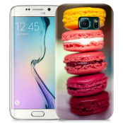 Skal till Samsung Galaxy S6 Edge + - Macarons - Rosa