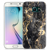 Skal till Samsung Galaxy S6 Edge + - Marble - Grå