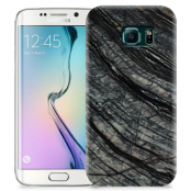 Skal till Samsung Galaxy S6 Edge + - Marble - Svart/Grå