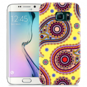 Skal till Samsung Galaxy S6 Edge + - Orientalisk - Gul