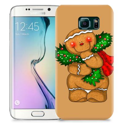 Skal till Samsung Galaxy S6 Edge + - Pepparkaksgubbe