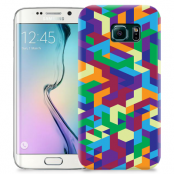 Skal till Samsung Galaxy S6 Edge + - Retro mönster