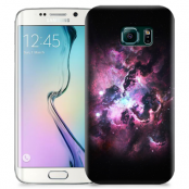Skal till Samsung Galaxy S6 Edge + - Rymden - Grå