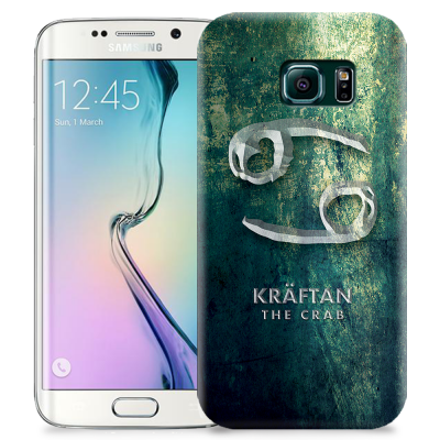 Skal till Samsung Galaxy S6 Edge + - Stjärntecken - Kräftan